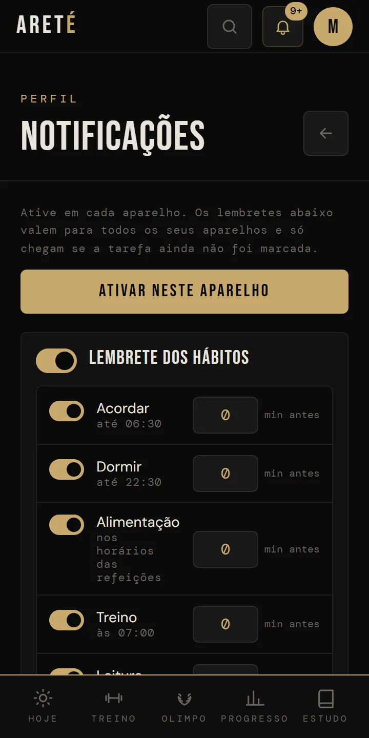 Notificações